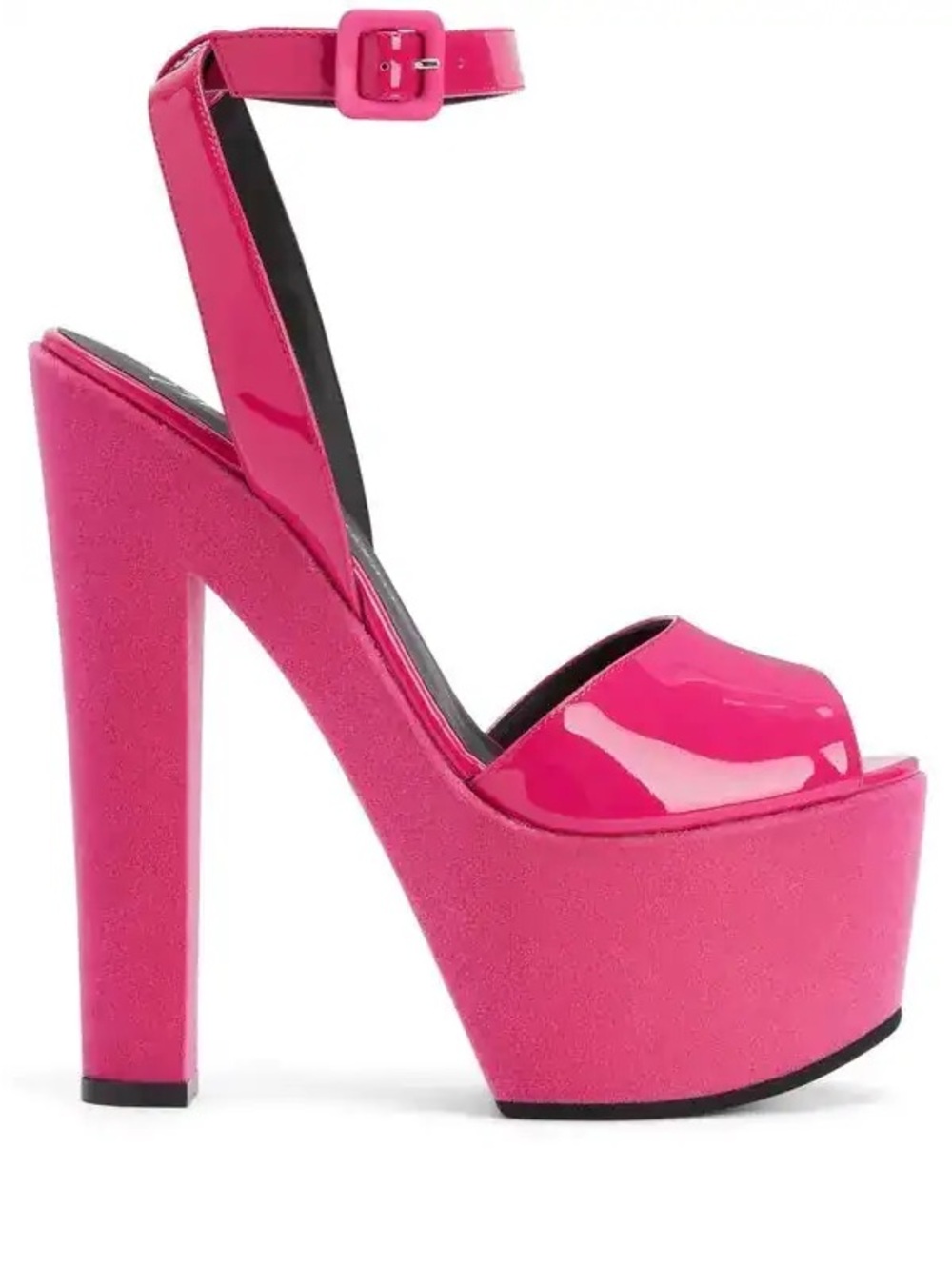 Giuseppe Zanotti Tarifa platform sandals Hot Pink Patent {42 Like New} - Picture 3 of 3